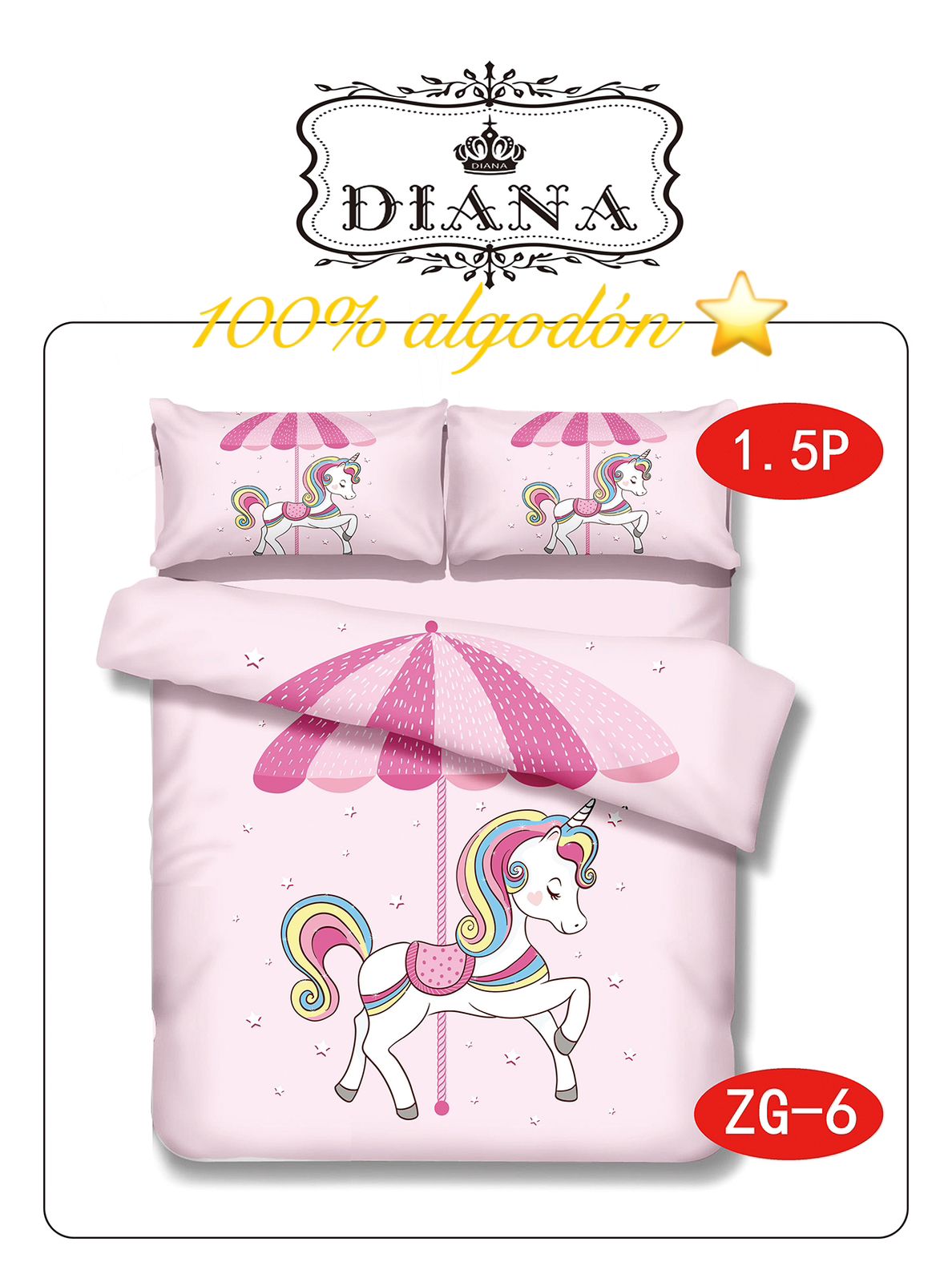 CUBRECAMA REVERSIBLE DE VERANO 1.5 PLAZA - 1