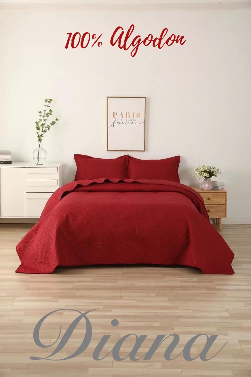 CUBRECAMA QUILT DE VERANO 2.0 PLAZA BURDEO - 1