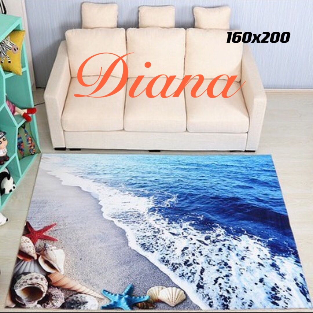 ALFOMBRA DECORATIVAS , ALFOMBRA PARA LIVING , ALFOMBRAS 3D 160CMX200CM - 1