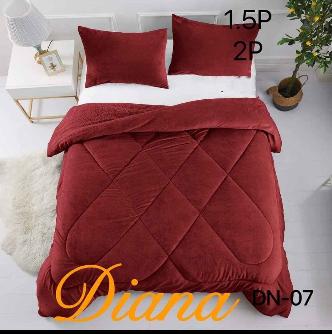 COBERTOR CUBRECAMA PLUMÓN PLUSH CHIPORRO INVIERNO 2.0 PLAZAS - 1