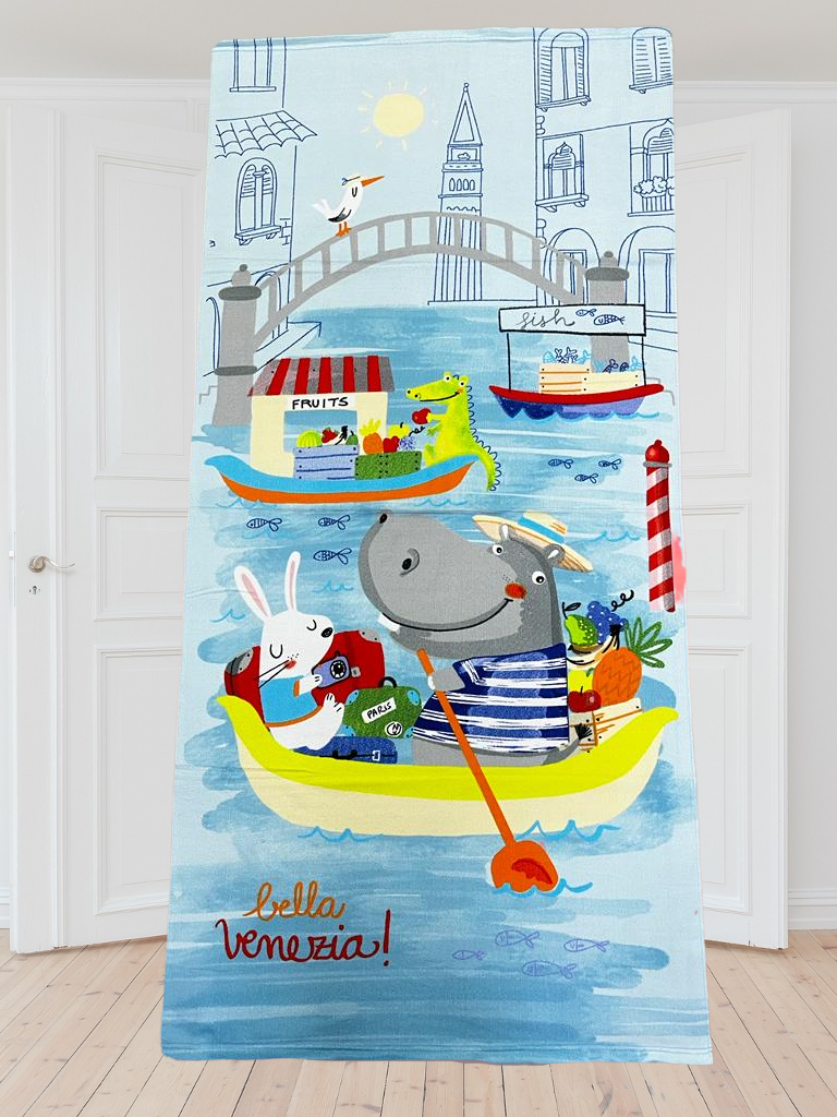 TOALLA DE PLAYA DE VIAJE, BAÑO, PLAYA MODERNO MICROFIBRA PARA BUCEO - 1