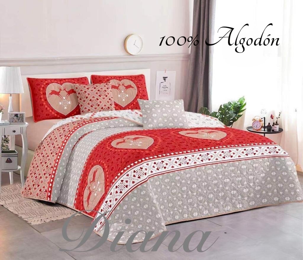 CUBRECAMA QUILT DELGADO DE VERANO 2.0 PLAZA - 1