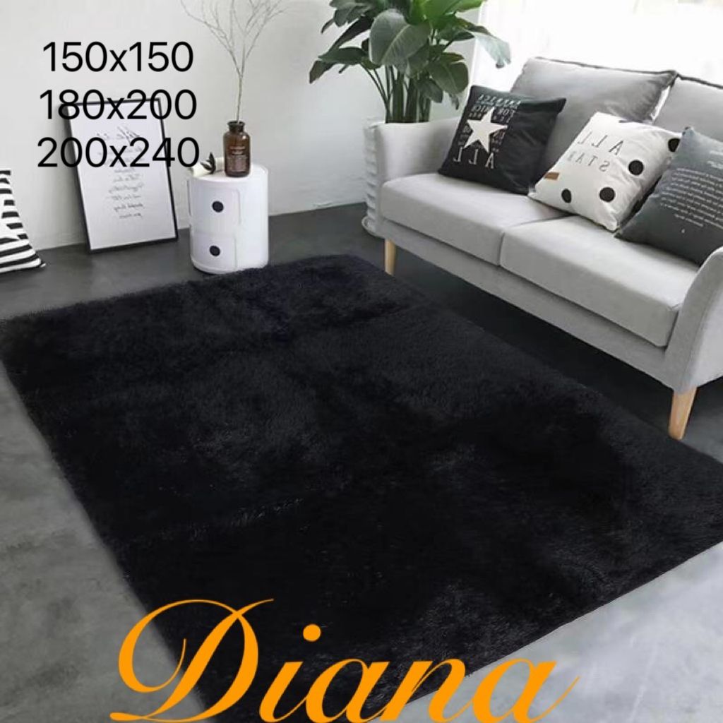 ALFOMBRA RECTANGULAR PELUDA 200 CM X 240 CM - 1