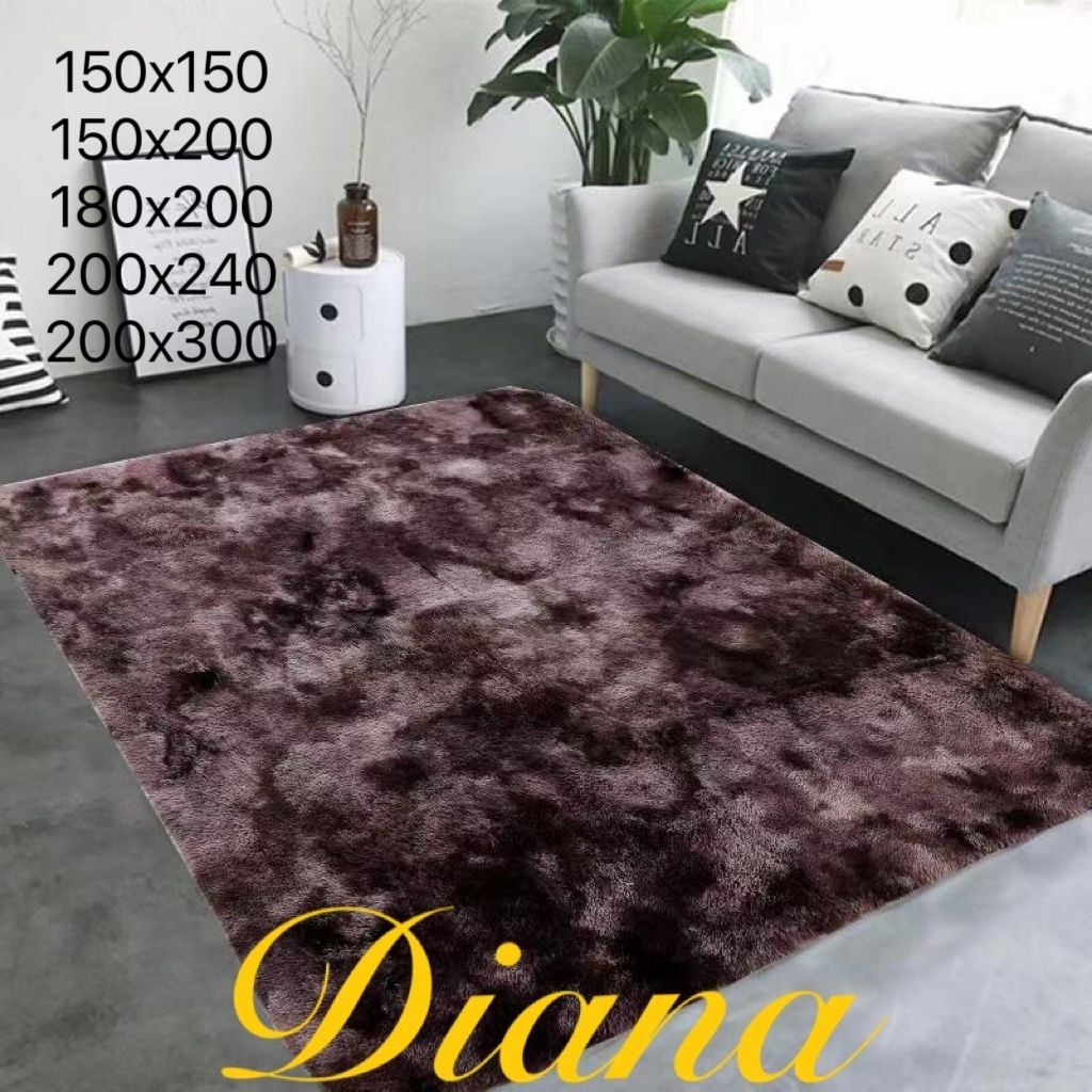 ALFOMBRA RECTANGULAR PELUDA 180 CM X 200 CM - 1