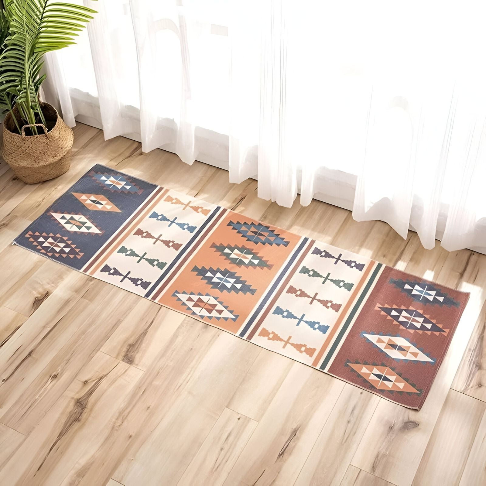 ALFOMBRAS BAJADA CAMA BOHEMIA LINO 60 X 150 CM - 2