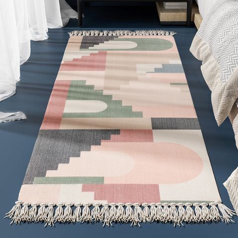 ALFOMBRAS BAJADA CAMA BOHEMIA LINO 60 X 150 CM - 2