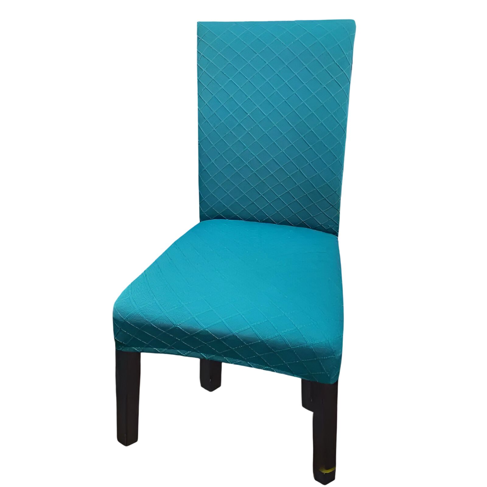 FUNDA PACK 6 CUBRE SILLA COMEDOR TURQUESA - 2