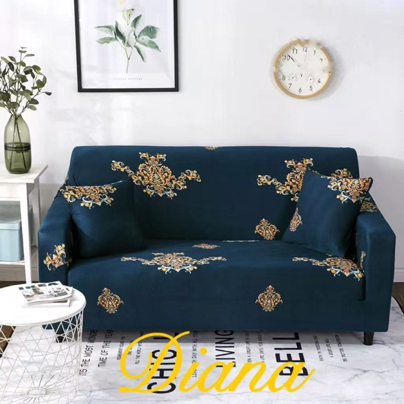 FUNDA SILLON ELASTIZADO 3 CUERPO 190CM HASTA 230CM CON DISEÑO BURDEO FLORES BLANCAS - 1