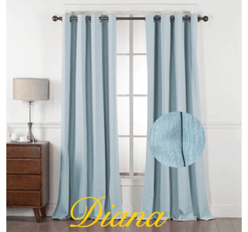 CORTINAS 100% BLACKOUT 2 LIENZO ENGOMADA 140X230 C/U COLOR BURDEO - 1