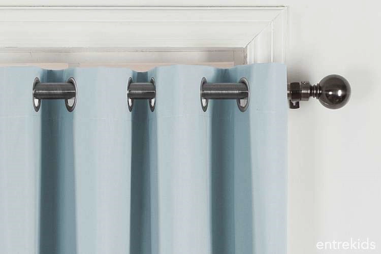 CORTINAS 100% BLACKOUT 2 LIENZO ENGOMADA 140X230 C/U COLOR BURDEO - 3