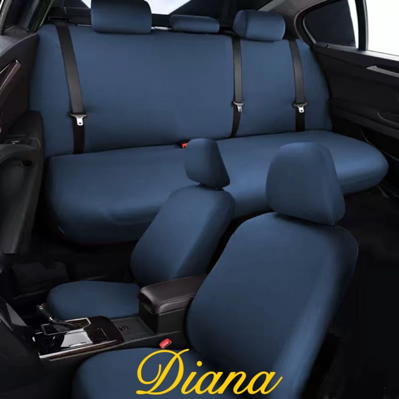 FUNDA PARA ASIENTO DE AUTO TELA LISA TAMAÑO UNIVERSAL UNICOLOR GRIS - 1