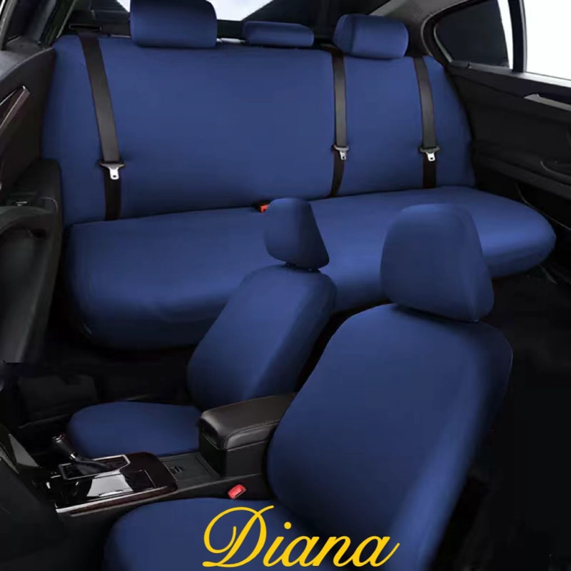 FUNDA PARA ASIENTO DE AUTO TELA LISA TAMAÑO UNIVERSAL UNICOLOR GRIS - 1