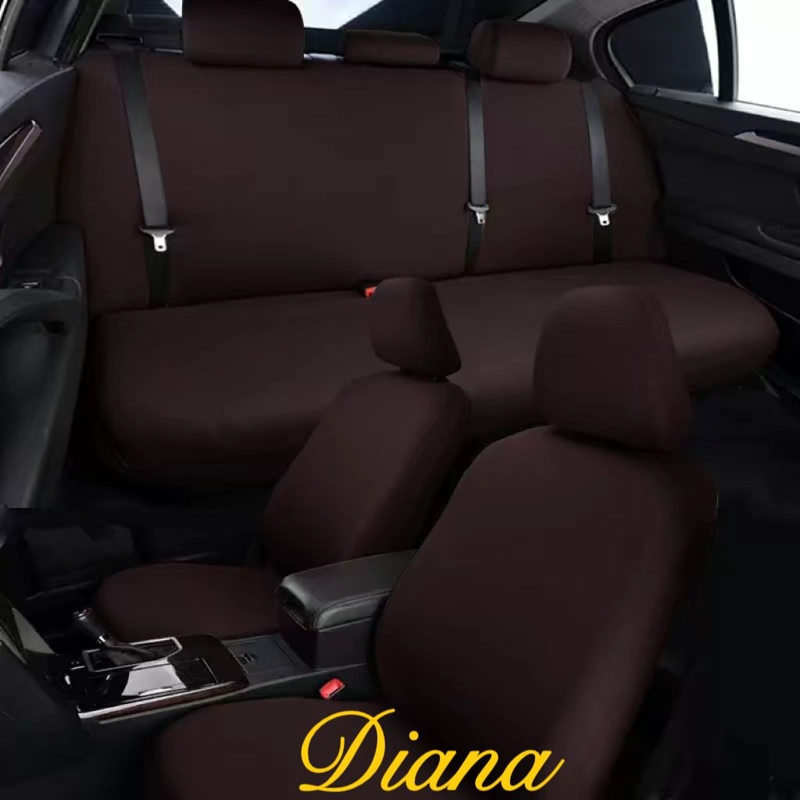 FUNDA PARA ASIENTO DE AUTO TELA LISA TAMAÑO UNIVERSAL UNICOLOR GRIS - 1