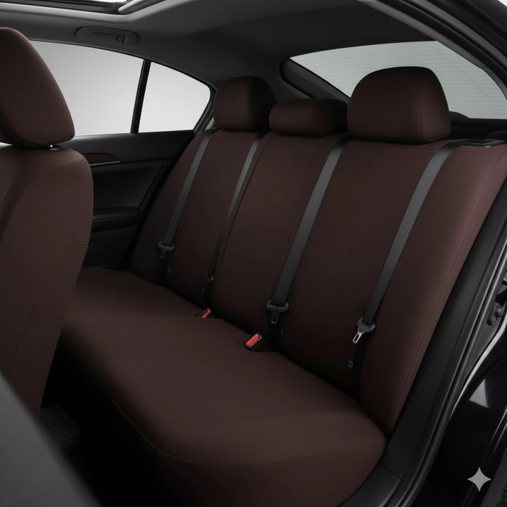 FUNDA PARA ASIENTO DE AUTO TELA LISA TAMAÑO UNIVERSAL UNICOLOR GRIS - 2