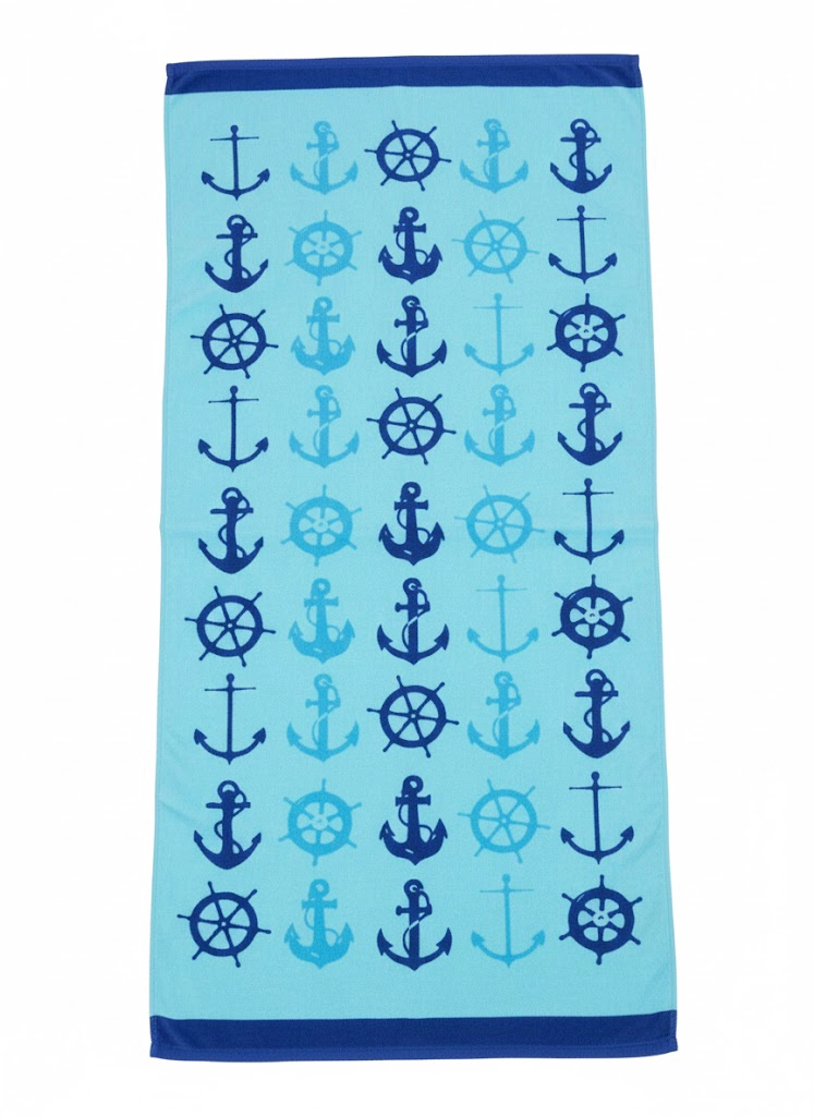 TOALLA DE PLAYA Y PISCINA DE MICROFIBRA SECADO RAPIDO Y CON DISEÑO AUTO FLORES 75X150CM - 4