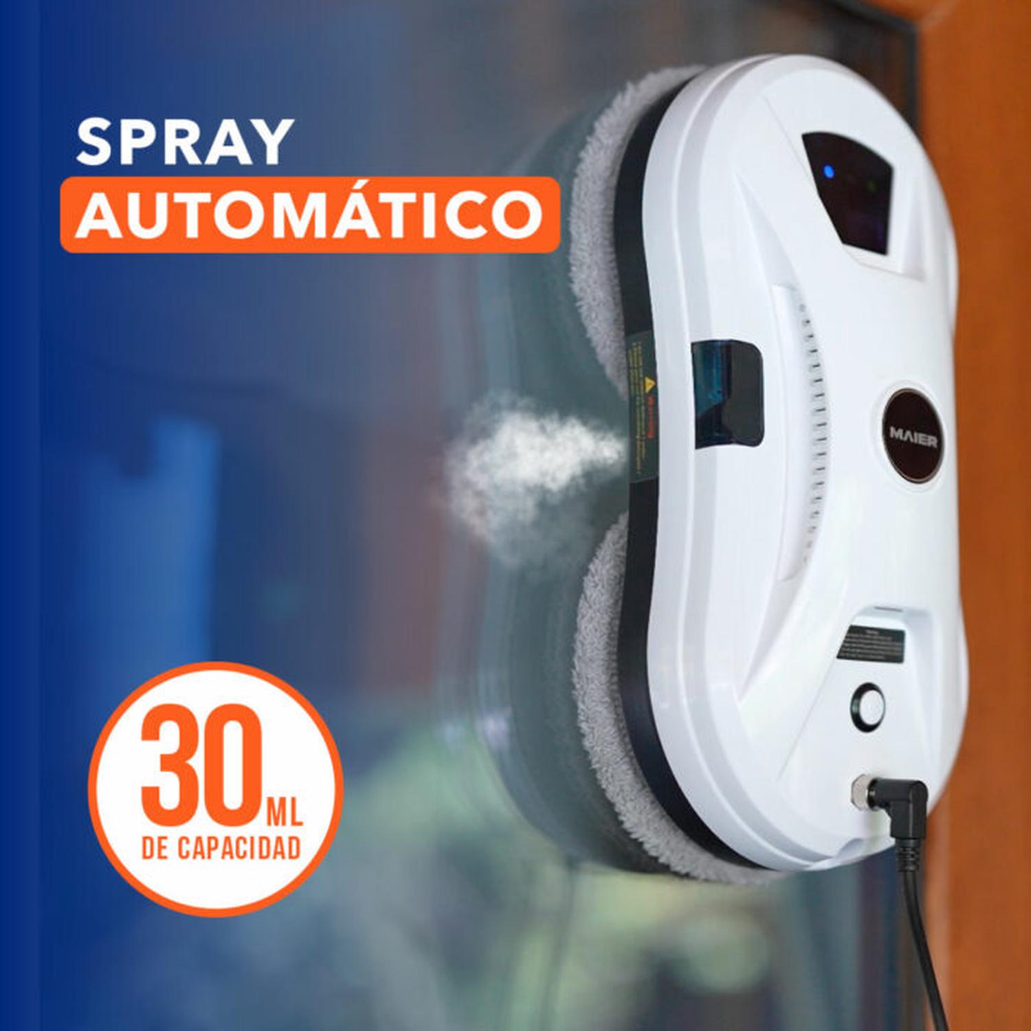 ROBOT LIMPIA VIDRIOS SPRAY ULTRASONICO MAIER GX1 - 3