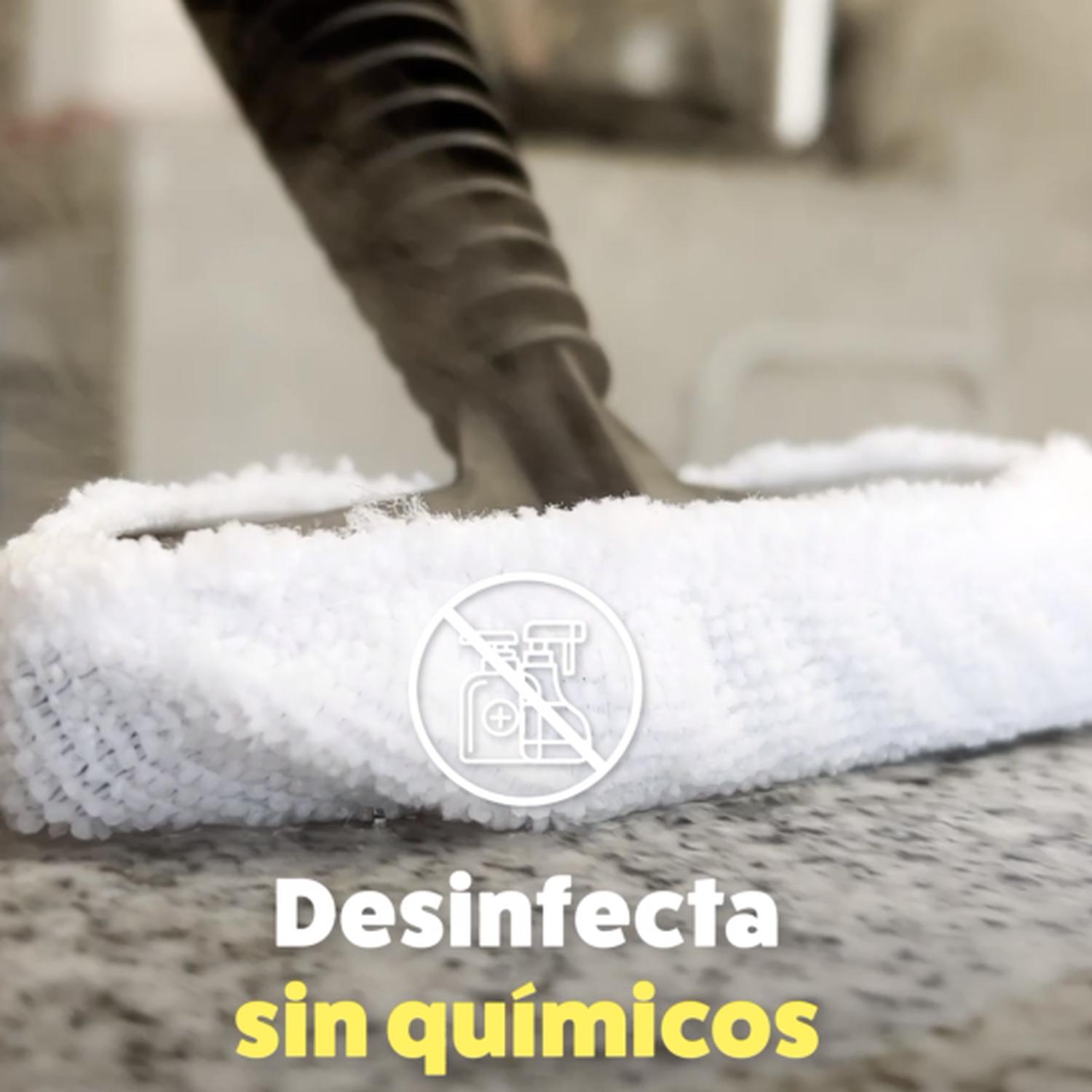 LIMPIADOR MOPA A VAPOR Y SANITIZADOR AUTO CASA POWERSTEAMER - 4