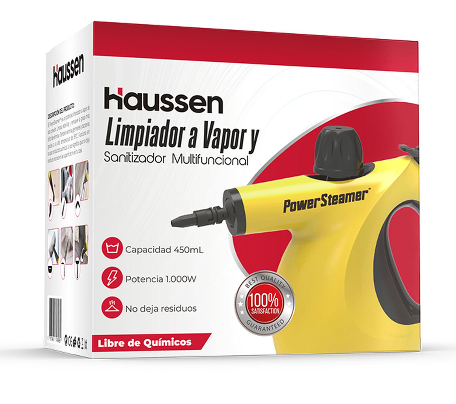 LIMPIADOR MOPA A VAPOR Y SANITIZADOR AUTO CASA POWERSTEAMER - 7