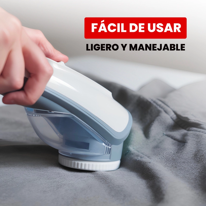 QUITAPELUSAS ELE CTRICO RENOVA PARA ROPA TEXTILES CON LUZ LED - 8