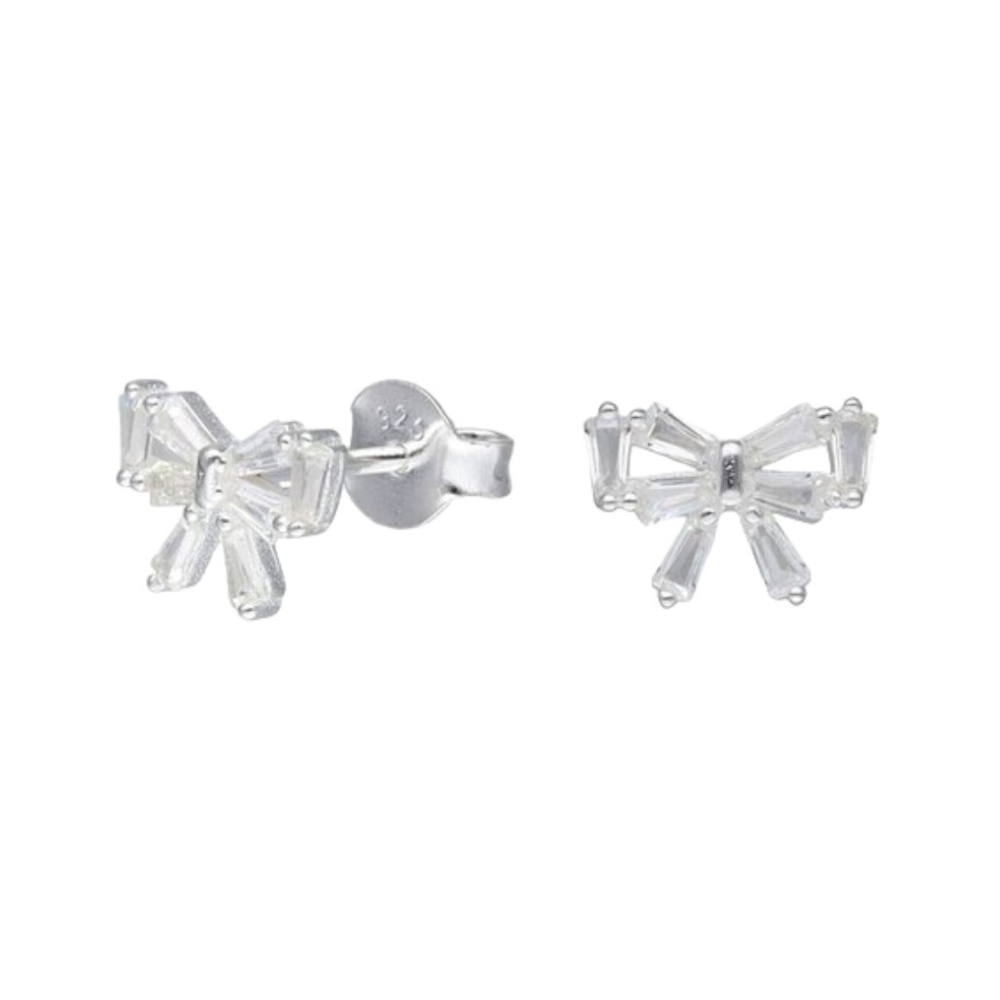 AROS FERSHOP LAZO CIRCONES BAGUETTE DE PLATA - 2