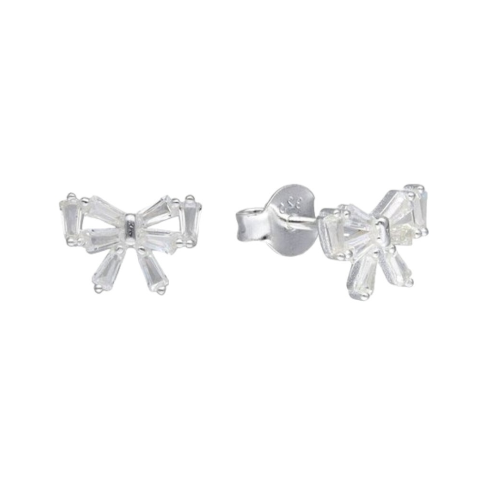 AROS FERSHOP LAZO CIRCONES BAGUETTE DE PLATA - 3