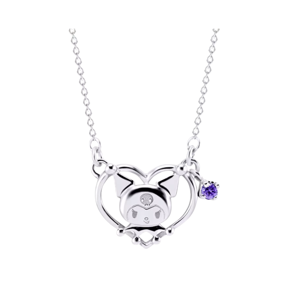 Collar De Acero Estilo Kawaii Kuromi - 1