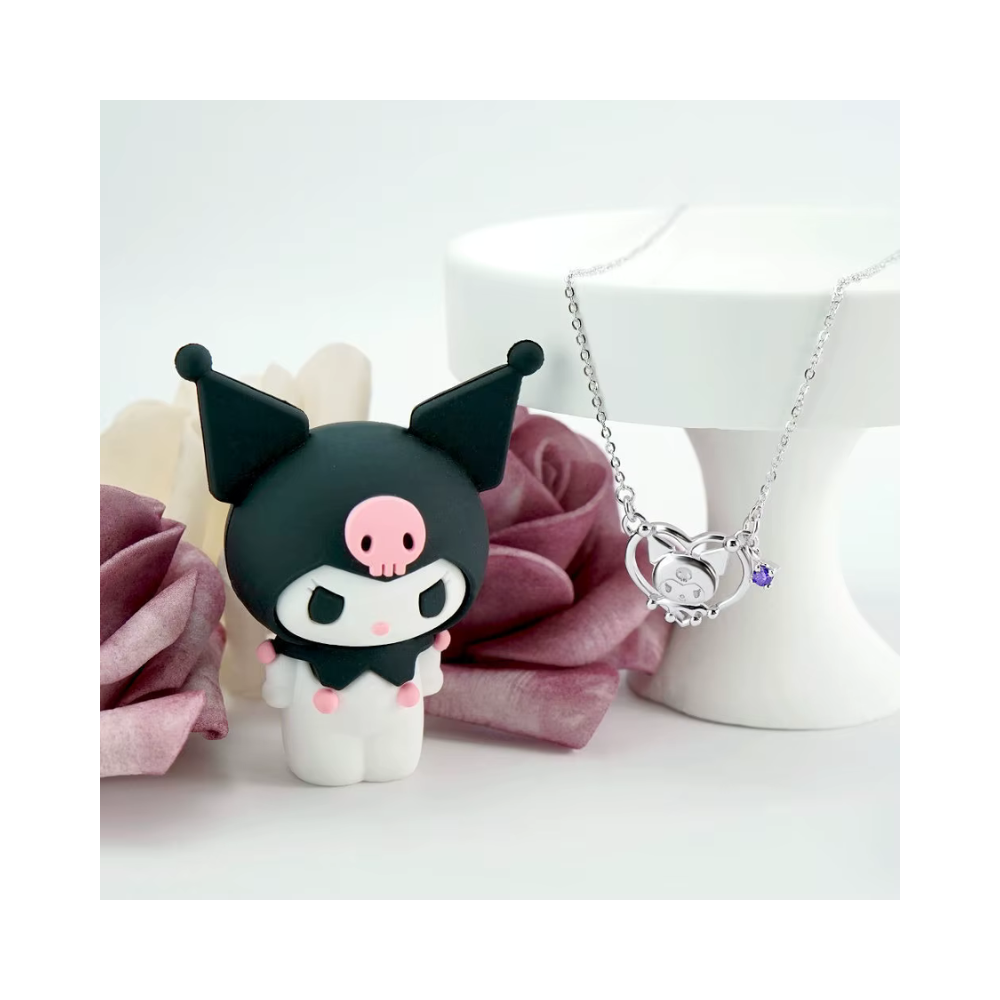 Collar De Acero Estilo Kawaii Kuromi - 4