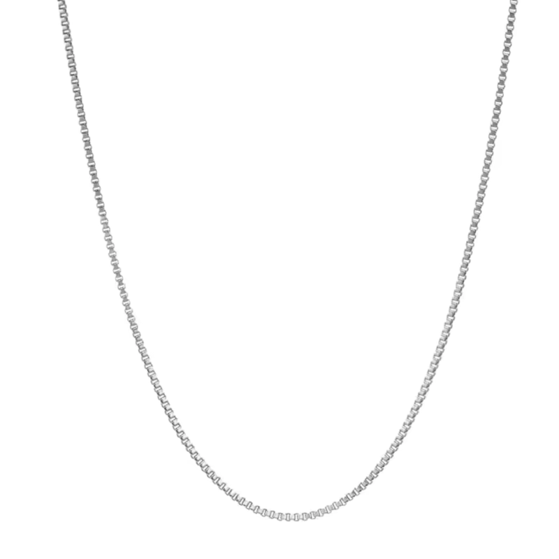 CADENA DE PLATA VENECIANA 45 CM - 1