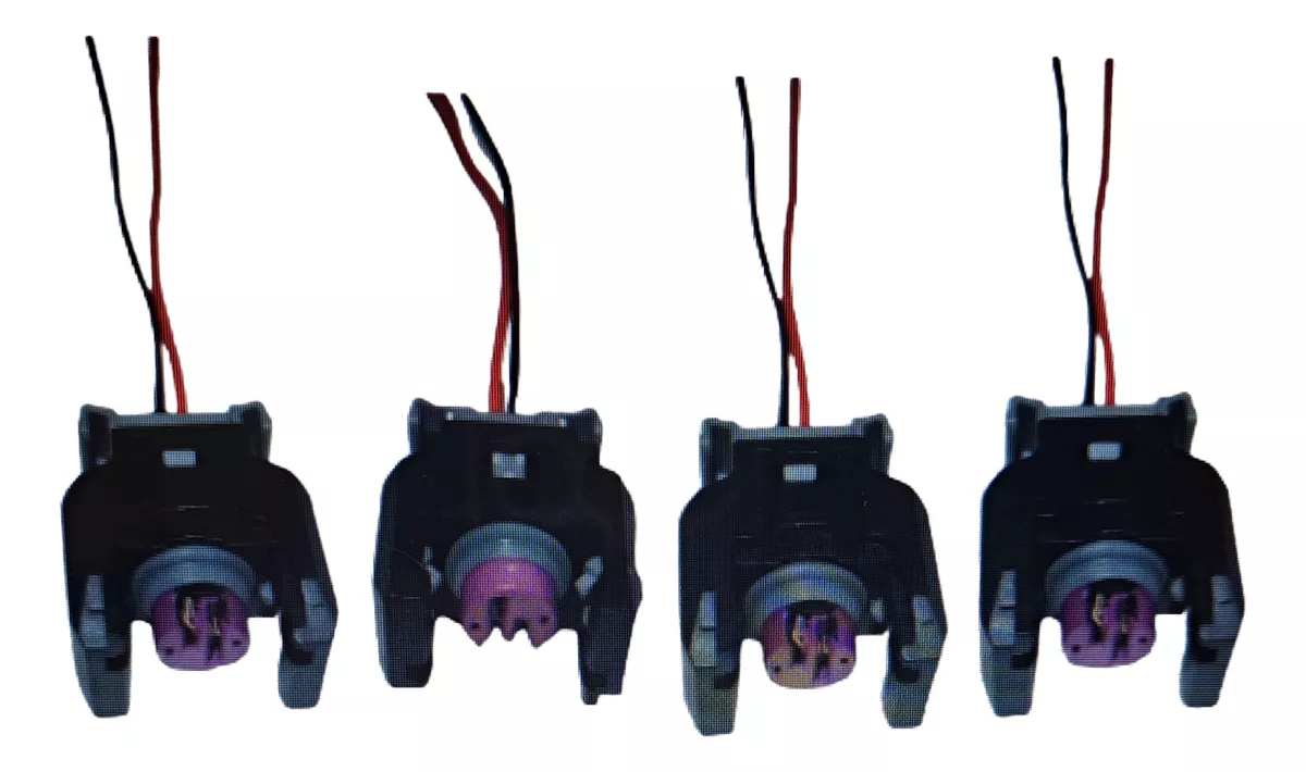 4 CONECTORES INYECTOR GREAT WALL WINGLE 5 2.0 VARIOS MODELOS - 1