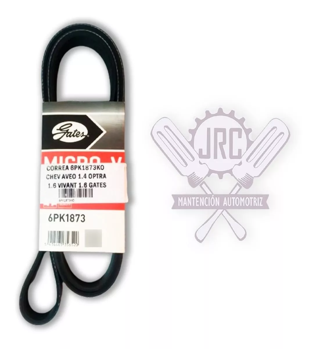CORREA DE ACCESORIOS CHEVROLET OPTRA 1,6 1,8 AVEO VIVANT - 2