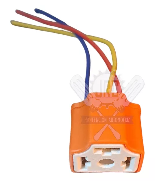 ENCHUFE CONECTOR FARO SELLADO H4 DE PORCELANA - 1