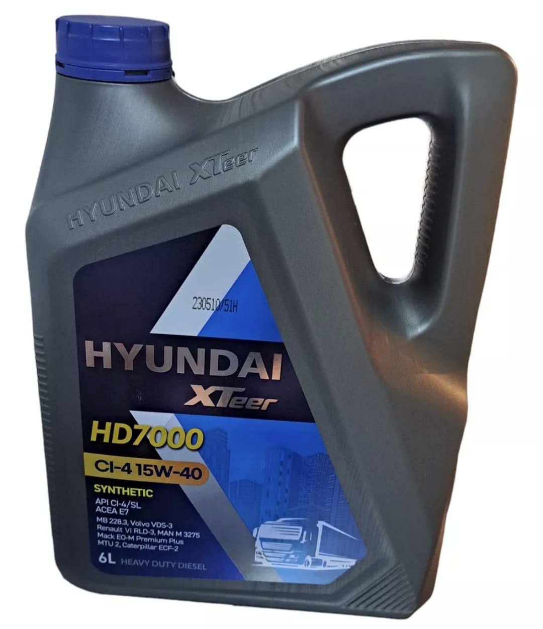 ACEITE 15W40 HYUNDAI 6 LITROS SINTETICO - 1
