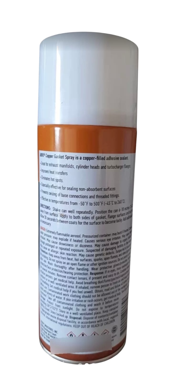 SPRAY DE COBRE PARA JUNTAS COOPPER GASKET  250ML - 2