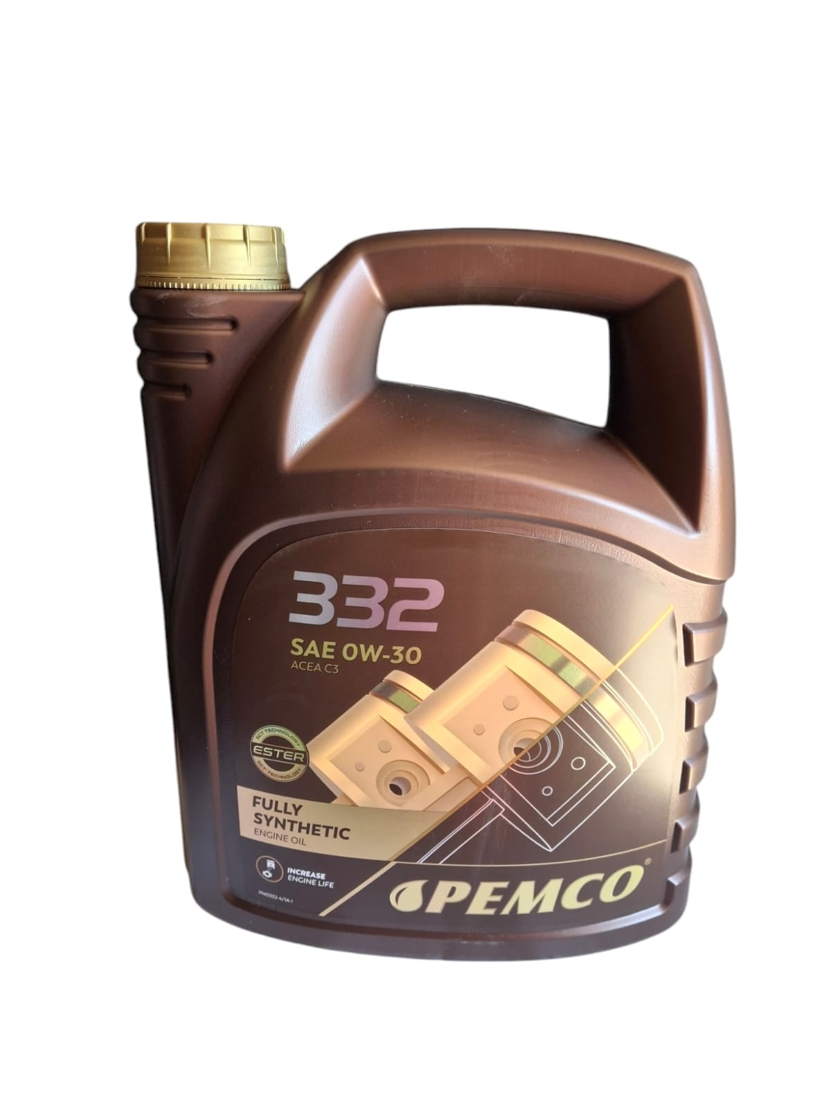 ACEITE 0W30 FULL SINTETICO ALEMAN 4 LITROS PARA CORREA HUMEDA - 1