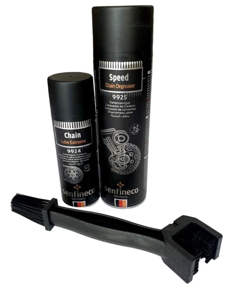 KIT LIMPIADOR Y LUBRICANTE PARA CADENA DE MOTO - 2