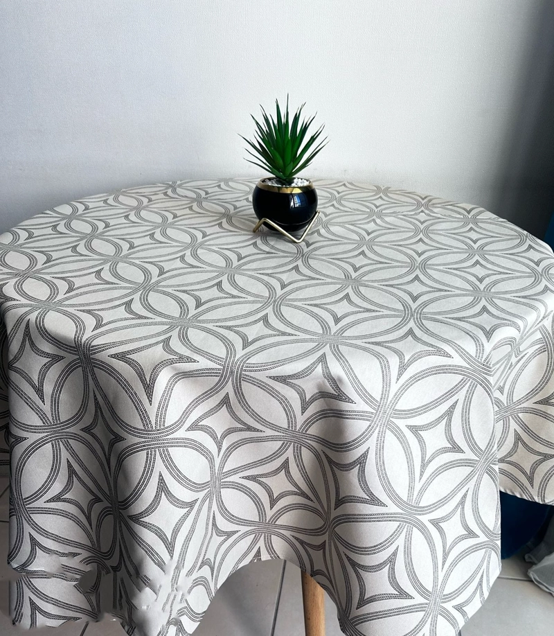 MANTEL REDONDO REPELENTE MTER2 DIÁMETRO 135 CM - 1