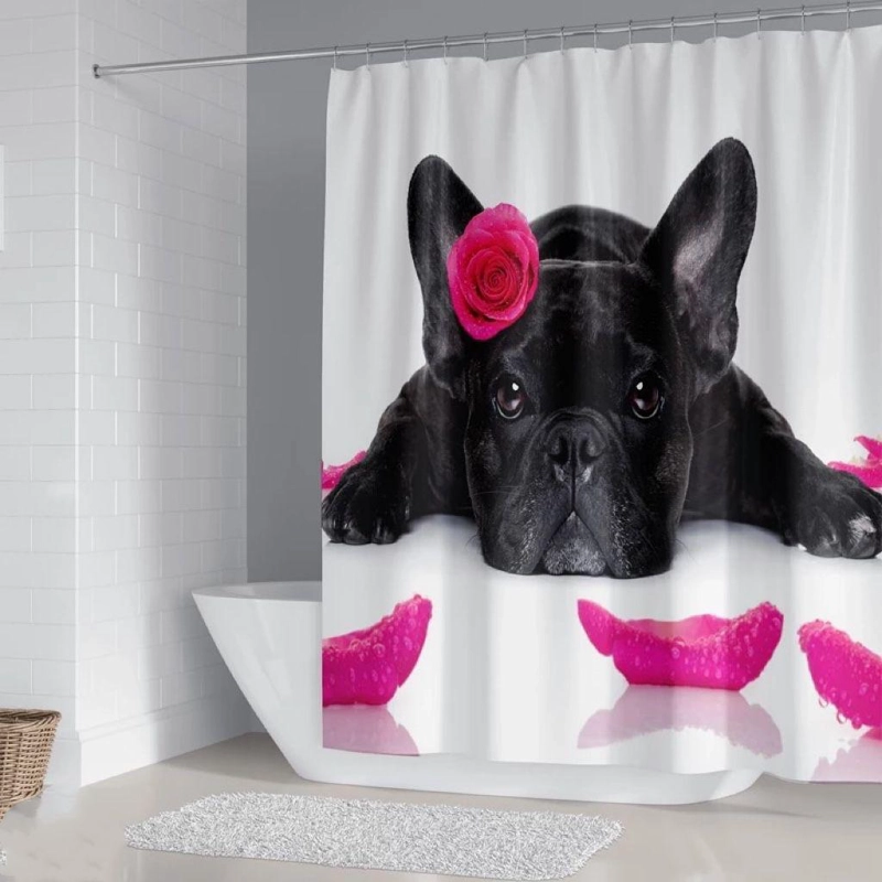 CORTINA DE BAÑO IMPERMEABLE - CB56 - 1