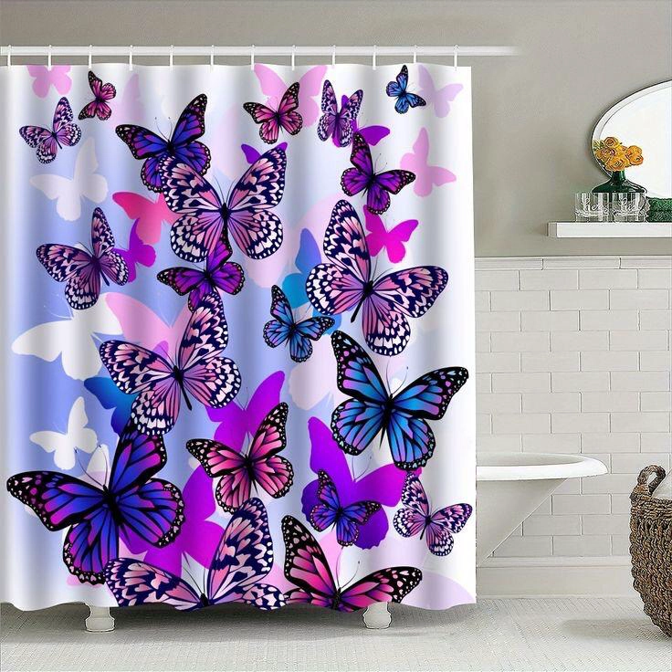 CORTINA DE BAÑO IMPERMEABLE - CB41 - 1