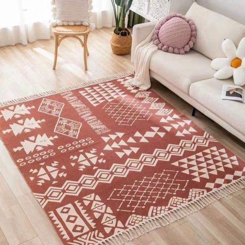 ALFOMBRA TODOHOGARSANTIAGODECHILE ESTAMPADA NÓRDICO KILIM 3 180 X 200 CM - 1