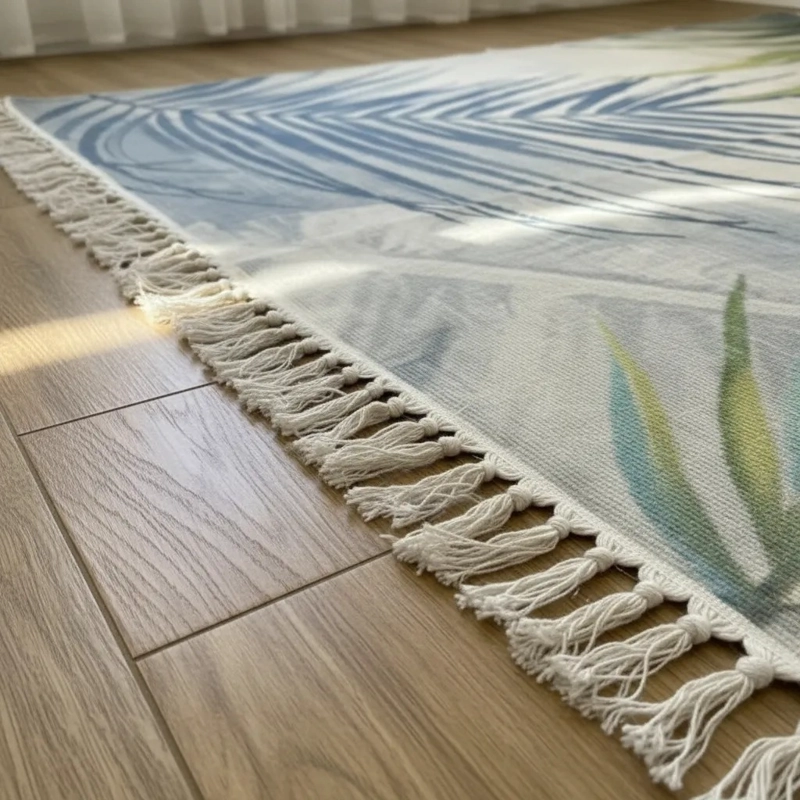 ALFOMBRA TODOHOGARSANTIAGODECHILE ALGODON NÓRDICO KILIM 4 180 X 200 CM - 4
