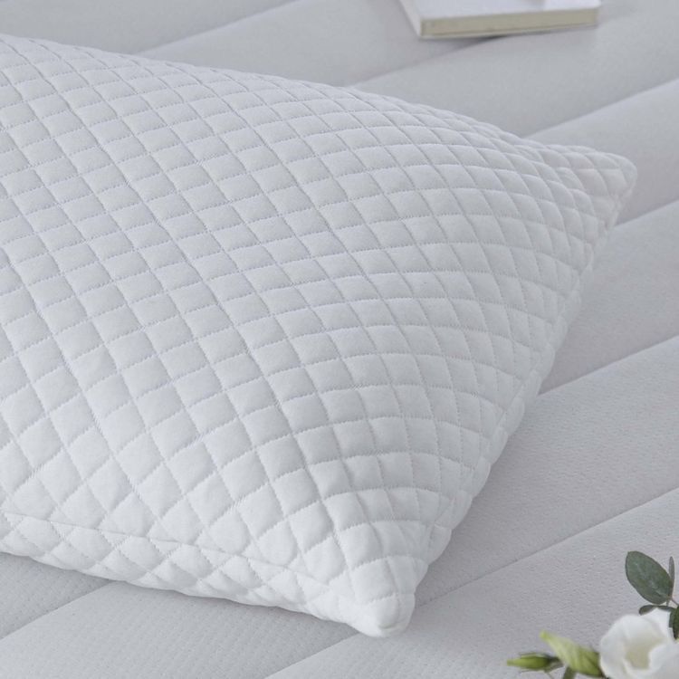 ALMOHADA 70 X 50 CM BLANCO - 1