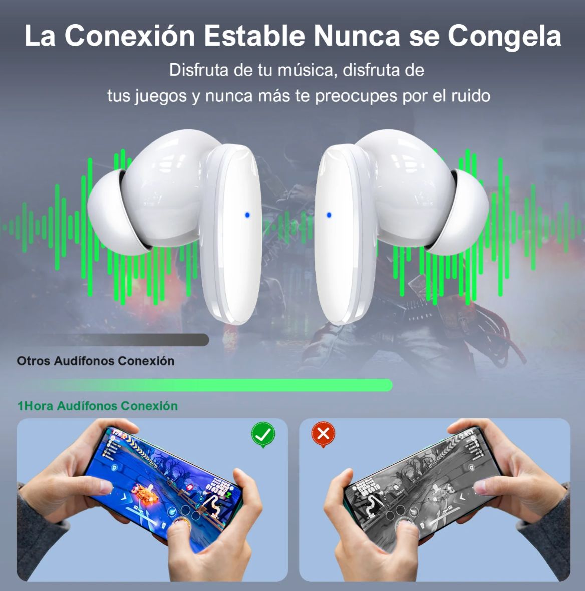 AURICULARES INALÁMBRICOS AUT205 - 3