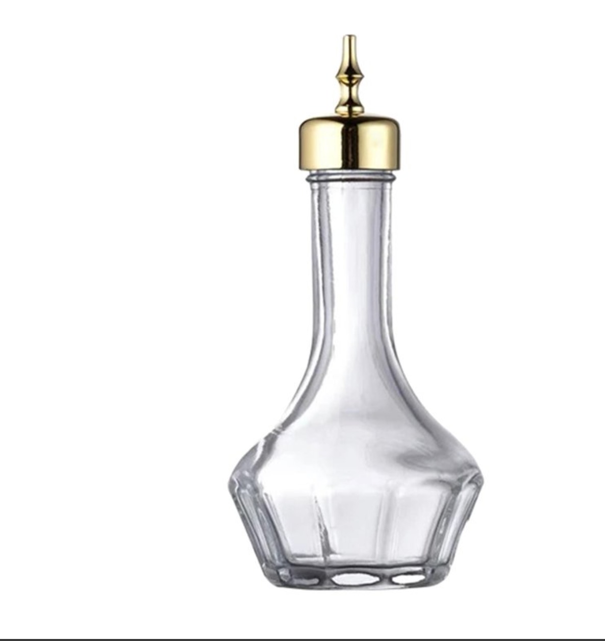 DISPENSADOR ENDULZANTE VIDRIO 50ML - DORADO - 1