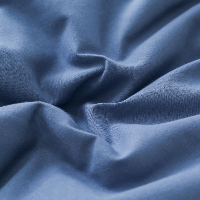 SET DE PIECERA DE LINO CON 2 FUNDAS DE ALMOHADA  - AZUL - 2