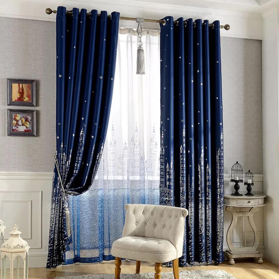 CORTINAS ESTAMPADAS, CIUDAD - 1