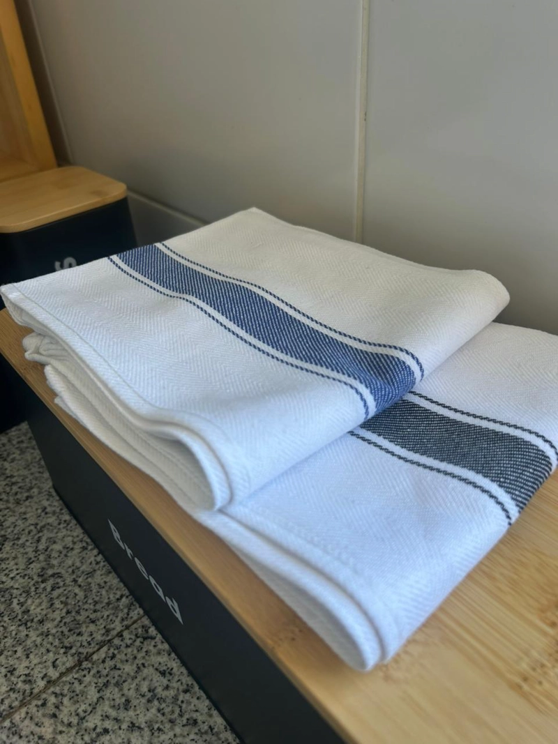 SET DE 2 PAÑOS DE TELA RECTANGULARES 50X70CM - FRANJA - 1