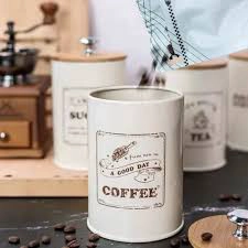 SET DE 3 CANISTER DE COCINA - DISEÑO LETRAS - 5