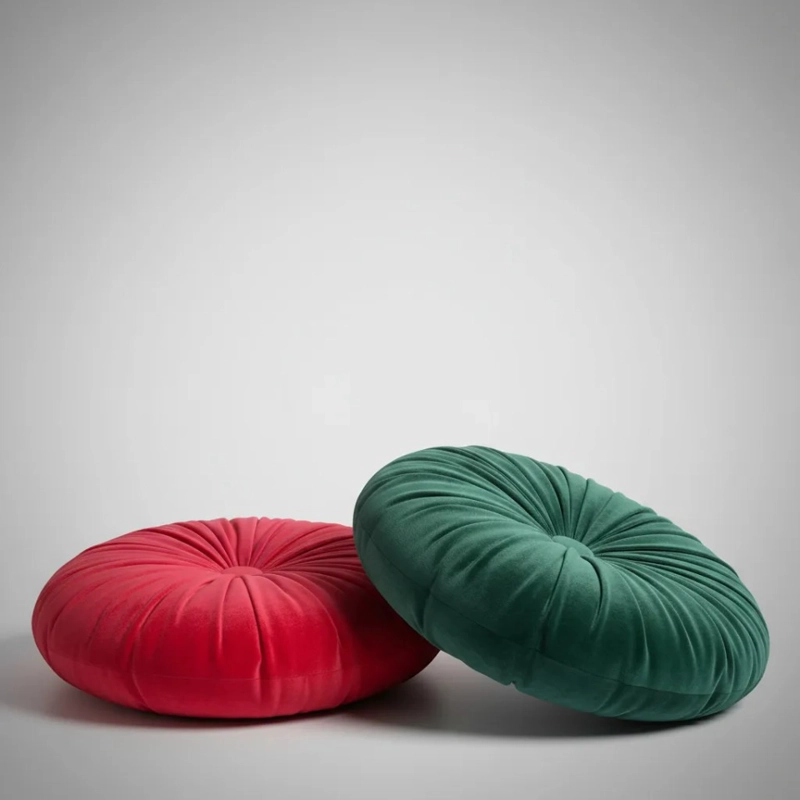 SET DE 2 COJINES REDONDOS 44CM - COMBINADO - 2