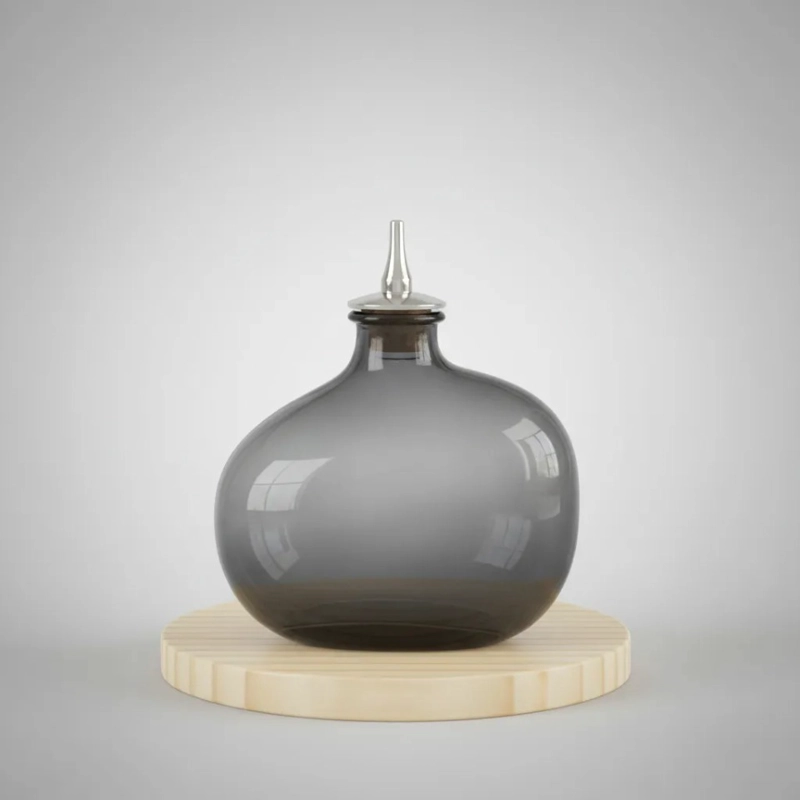 DISPENSADOR PARA ENDULZANTE NEGRO - PLATEADO A - 1