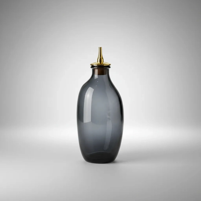 DISPENSADOR PARA ENDULZANTE NEGRO - DORADO B - 1